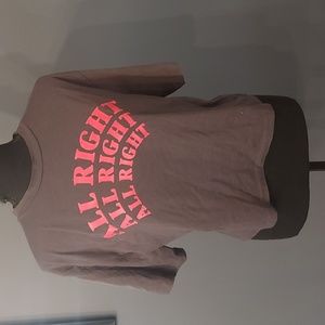 Riot Queen cropped tee shirt